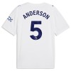 Camisola Manchester City Anderson 5 3º Equipamento 2026-27 Manga Curta