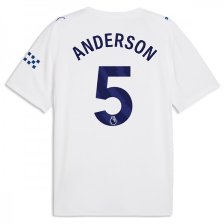 Camisola Manchester City Anderson 5 3º Equipamento 2026-27 Manga Curta