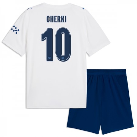 Camisola Manchester City Cherki 10 Criança 3º Equipamento 2026-27 Manga Curta