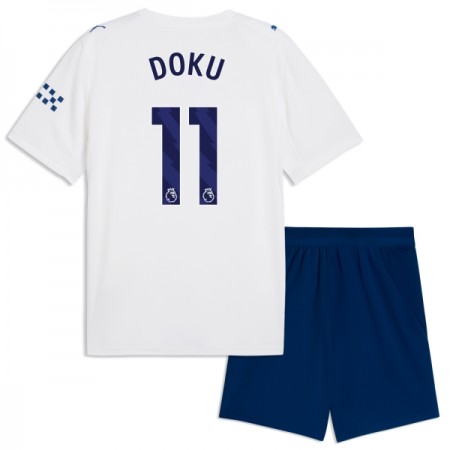 Camisola Manchester City Doku 11 Criança 3º Equipamento 2026-27 Manga Curta