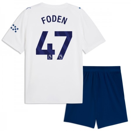 Camisola Manchester City Foden 47 Criança 3º Equipamento 2026-27 Manga Curta