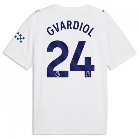 Camisola Manchester City Gvardiol 24 3º Equipamento 2026-27 Manga Curta