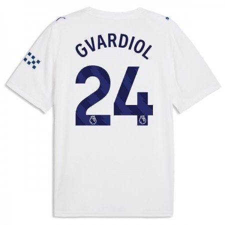 Camisola Manchester City Gvardiol 24 3º Equipamento 2026-27 Manga Curta